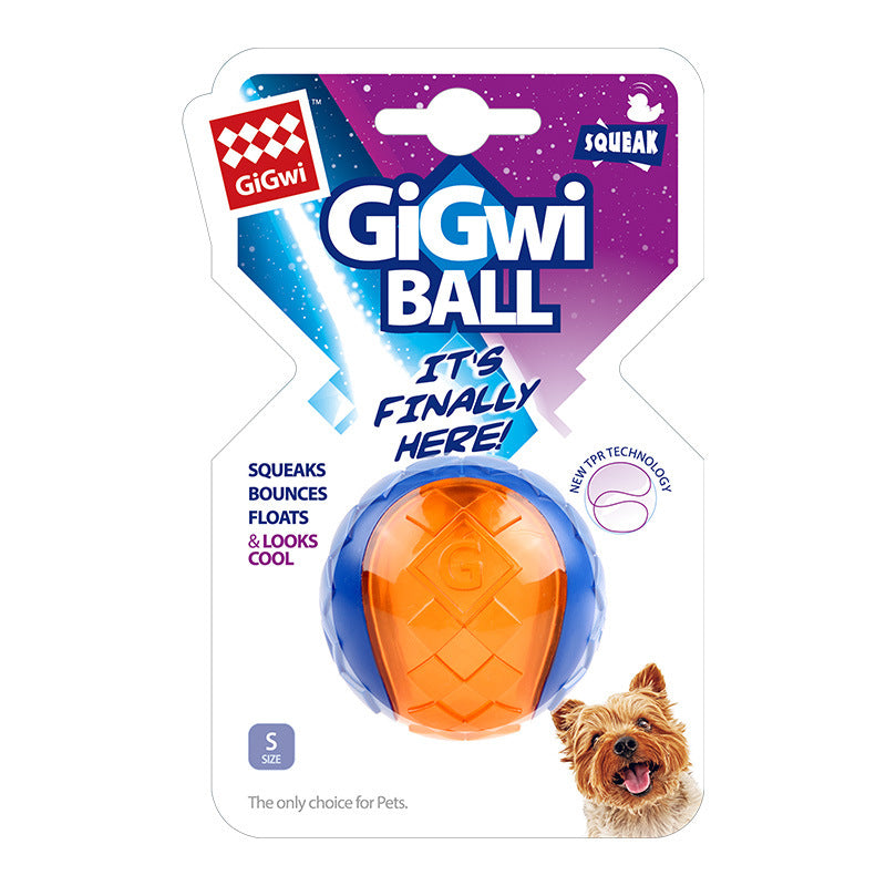 GiGwi is expensive for pet toys G-ball sound ball dog toy interactive dog training Frisbee explosion ball wholesale